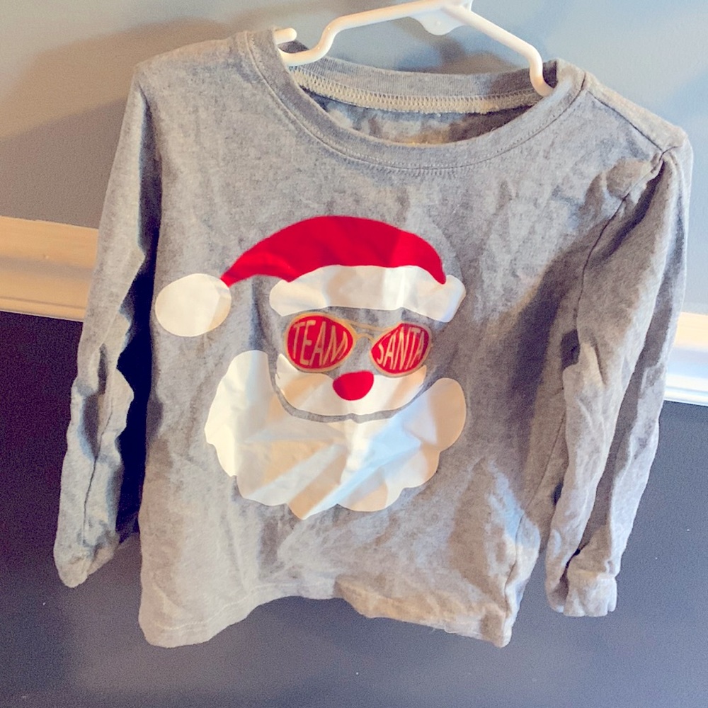 Santa long sleeve t